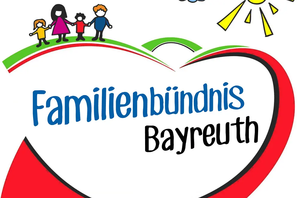 Logo mit dem Schriftzug: "Familienbündnis Bayreuth"