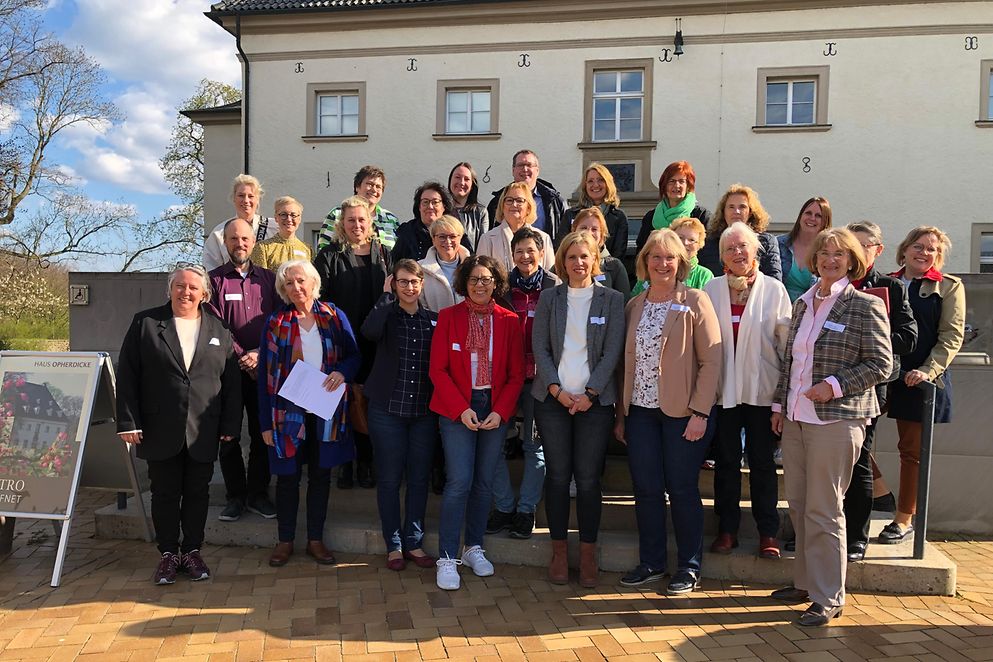 Gruppenbild vom Bündnistreffen in Unna 2023