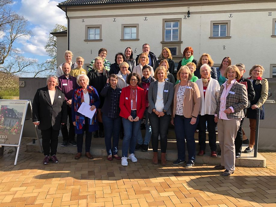 Gruppenbild vom Bündnistreffen in Unna 2023