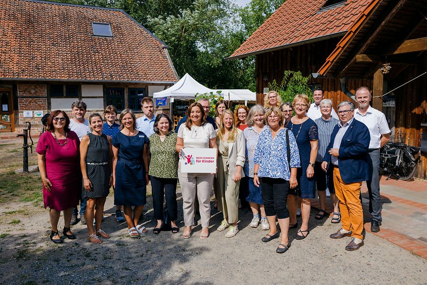 Gruppenfoto vom Gifhorner Bündnis für Familie