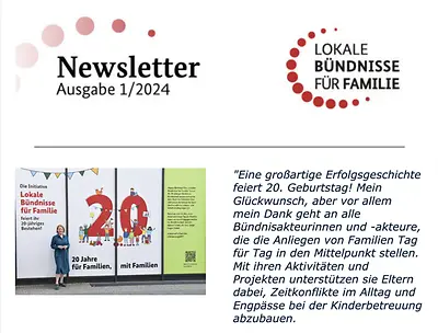 Titelbild des Newsletters