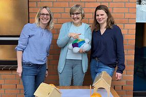 Drei Vertreterinnen des Bündnis in Hemmingen