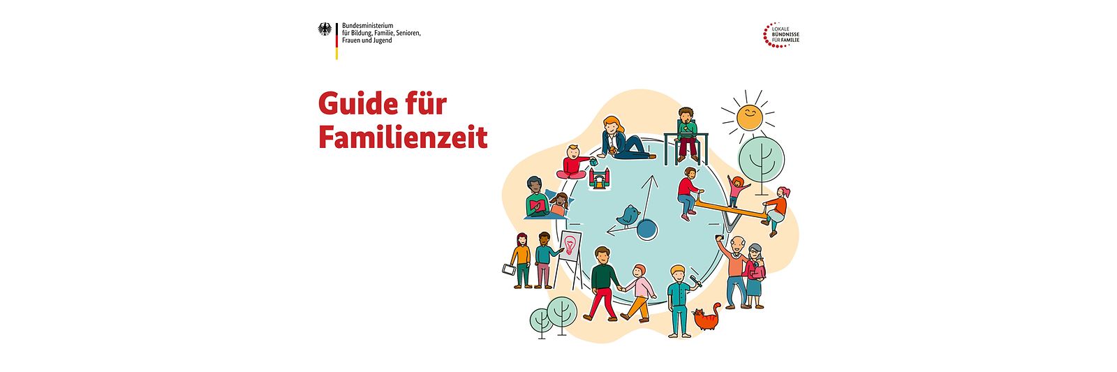 Cover des Guides für Familienzeit