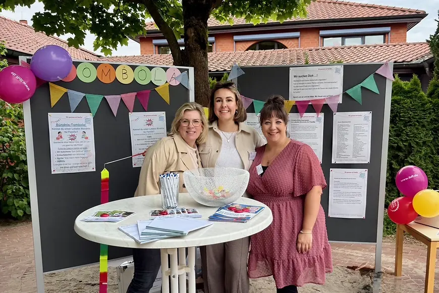 Aktionsstand Lokales Bündnis für Familie Neu Wulmstorf