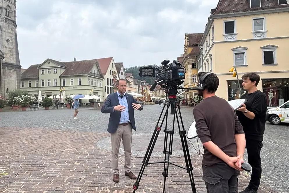 Videoaufnahme eines Lokalen Bündnisses