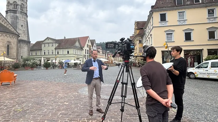 Videoaufnahme eines Lokalen Bündnisses