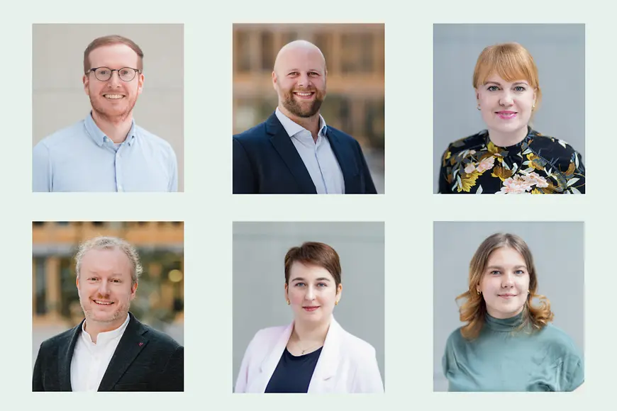 Zu sehen sind die Mitglieder der Servicebüros.